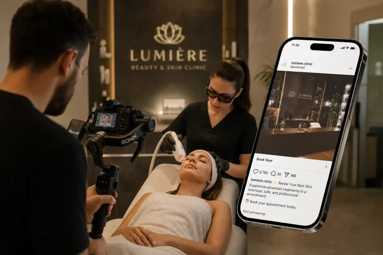 Güzellik salonu reklam yönetimi ve video çekimi kopya