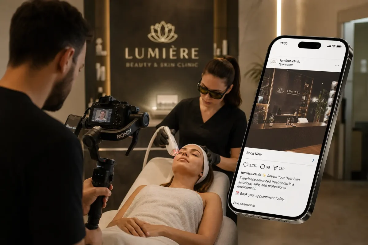 Güzellik salonu reklam yönetimi ve video çekimi kopya