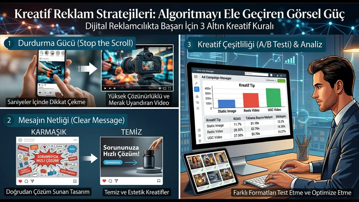 Kreatif reklam stratejileri ve video kurgusu