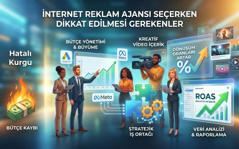 Profesyonel internet reklam ajansı dijital pazarlama yönetimi